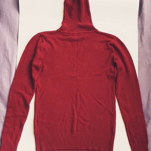 Women Turtleneck Winter Tops With Butterfly Sequin - Picture 3 of 3